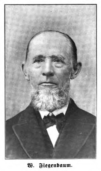 an older Rev. Hermann Wilhelm Fiegenbaum
