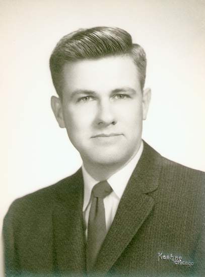 photograph of Professor J. W. Fiegenbaum in 1960