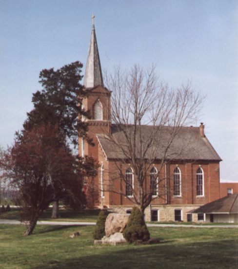 photo of the exterior Immanuels United Church of Christ from the southeast