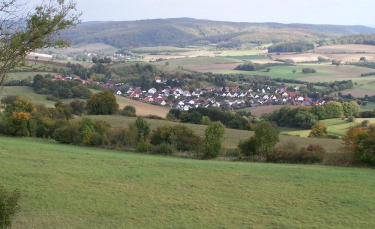 panoramic photo of Sonneborn, Federal Republic of Germany